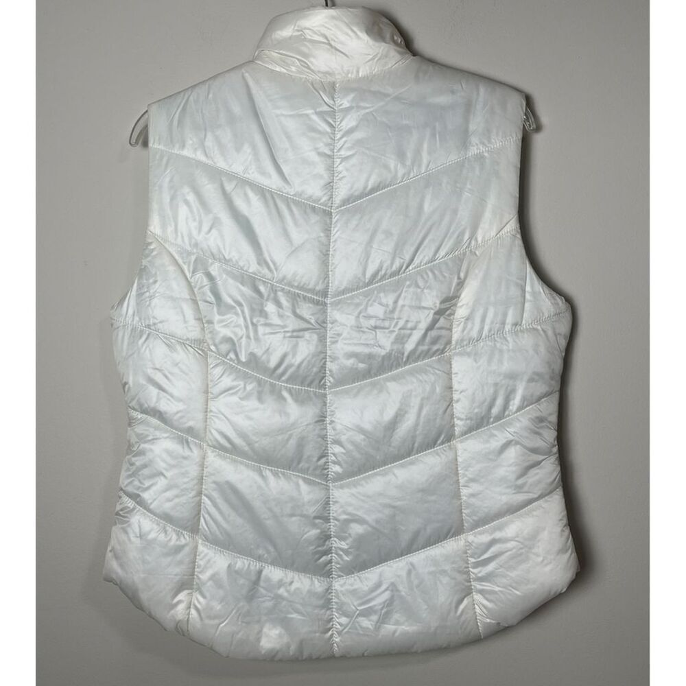 NWT Aeropostale Women's White Lightweight Puffer Vest - Picture 2 of 6